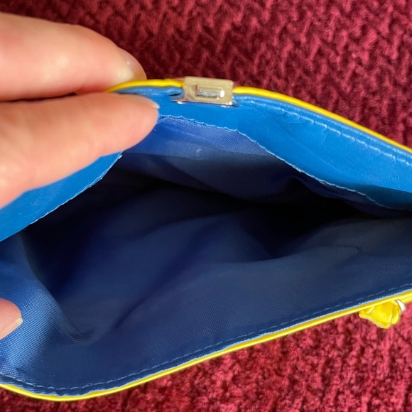 🍋 Vintage Yellow Folding Wallet - Picture 5 of 8